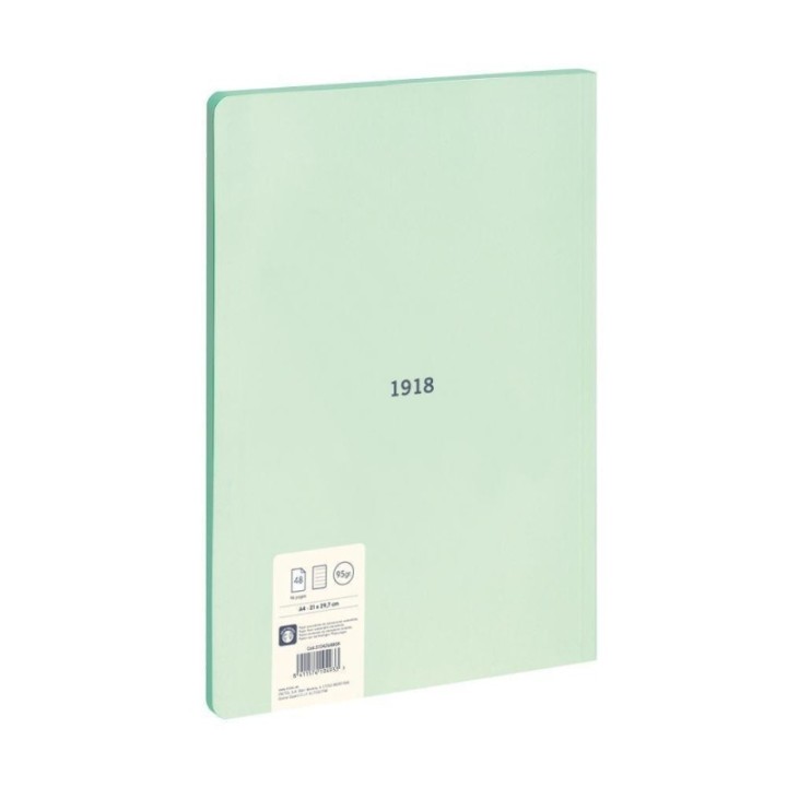 cuad. encolado milan a4 48f hztal verde
