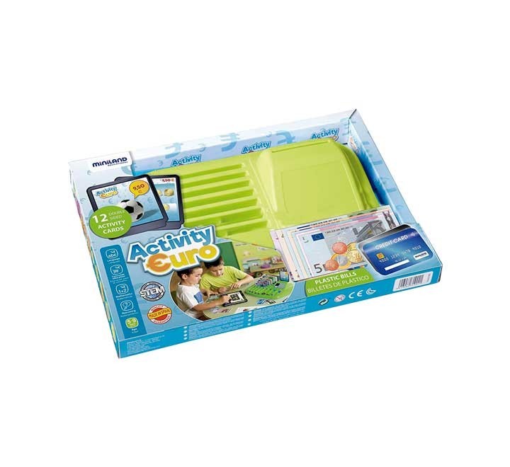 set actividades miniland euro tray 31902