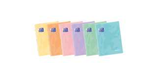 cuad. grap. oxford easybook a5 48h 4x4 pastel stdo