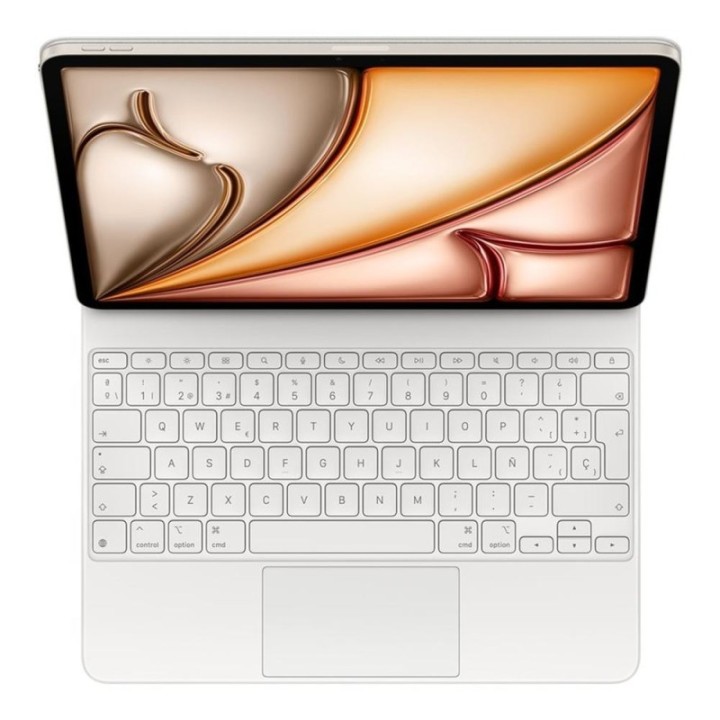 apple teclado apple magic keyboard para ipad air 13 pulgadas m3 blanco