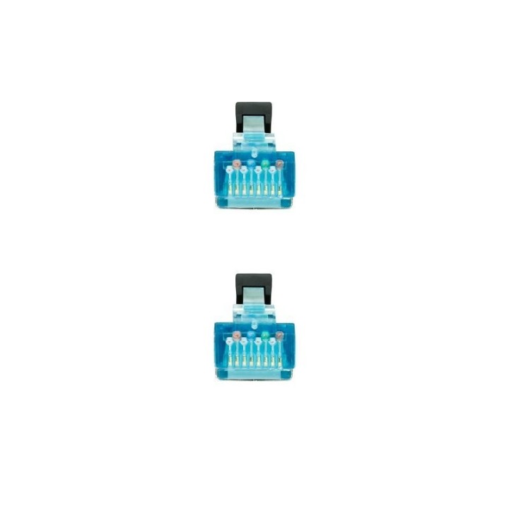 nanocable latiguillo cat. 7 lszh/sftp 1m negro