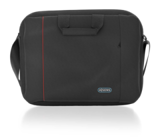 maletin aisens 15,6" negro