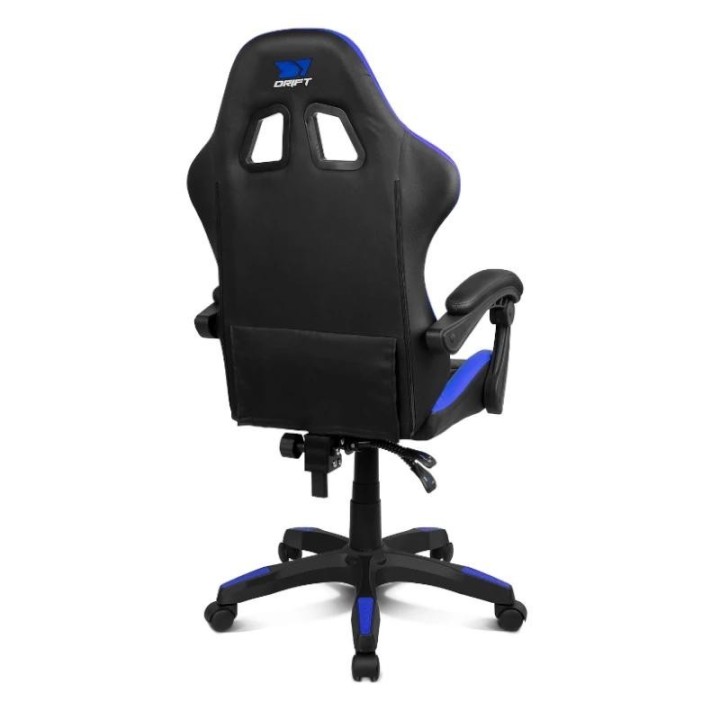 drift silla gaming dr35 negra azul eléctrico