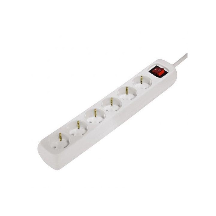 regleta 6 tomas hama 1.4m c/inte bl