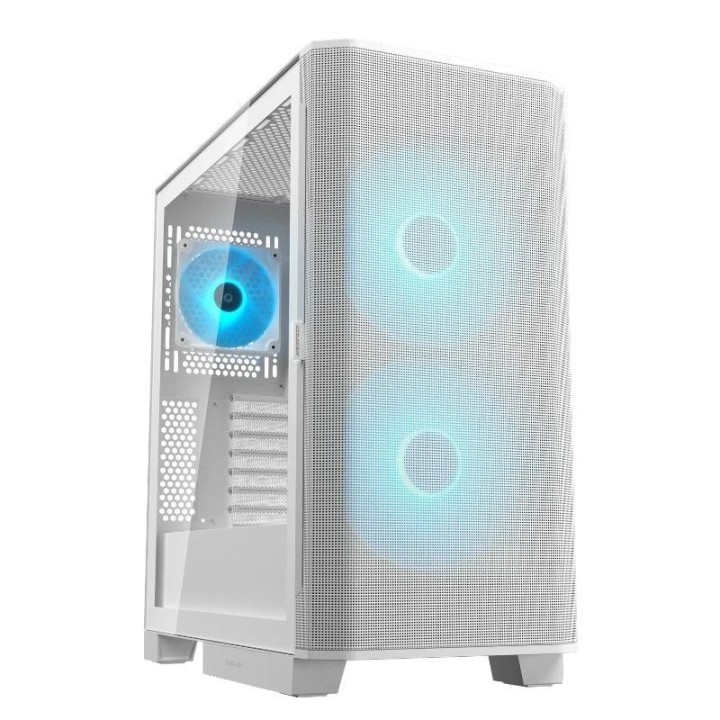 cougar caja semitorre airface flo rgb white