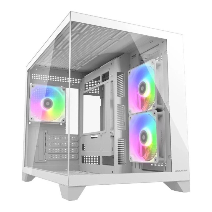 cougar caja semitorre fv150 mini rgb white