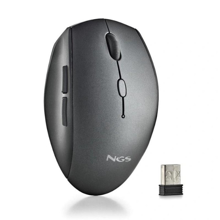 ngs raton inalambrico con teclas silenciosas negro