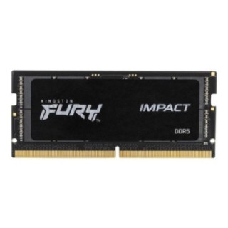 kingston memoria ram ddr5 32gb kingston   sodimm   5600mhz   pc5 44800   fury impact   cl40   1.1v