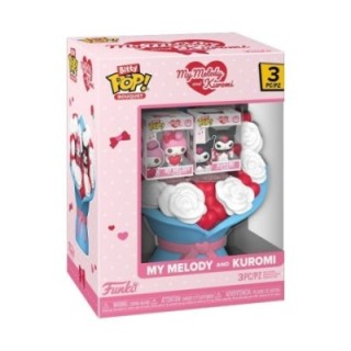 funko bitty pop bouquet sanrio valentines my melody & kuromi