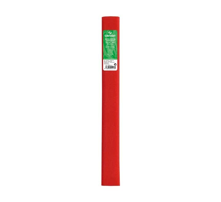 r. papel crepe canson 0.50x2.5m rojo 200001413