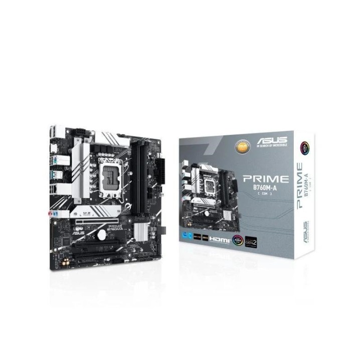asus placa base prime b760m a csm ddr4 matx 1700