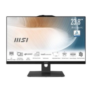 msi ordenador all in one msi modern am242p 1m 1498es core 7   150u    16gb    ssd 512gb    23.8 pulg