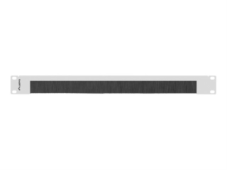 brush panel lanberg 1u gris