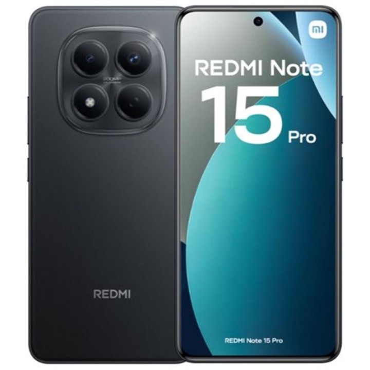 xiaomi movil smartphone redmi note 15 pro 8gb 256gb 6.77 pulgadas negro