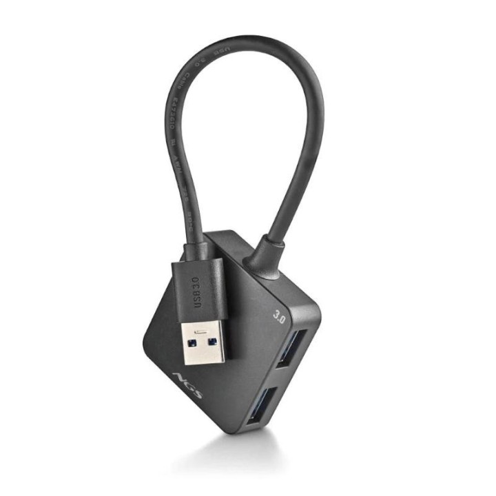 ngs hub 4 puertos usb 3.0 usb 2.0 usb 1.1