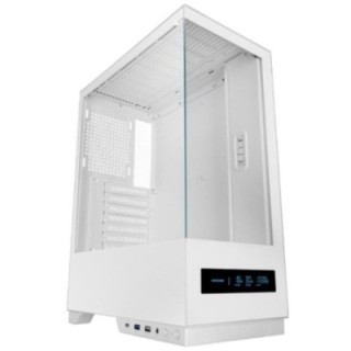 mars gaming caja ordenador mars gaming mcpulsarw atx cristal templado blanco