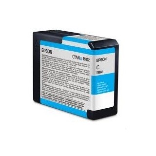epson cartucho tinta epson t5802 cian 80ml stylus pro 3800   3880