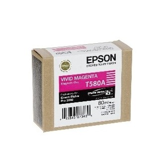 epson cartucho tinta epson t580a magenta vivo 80ml stylus pro 3880
