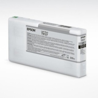 epson cartucho tinta epson t9137 light black 200ml