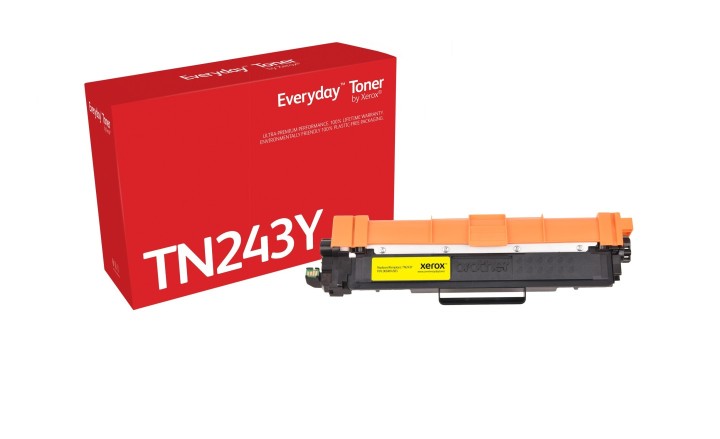 xerox toner xerox everyday compatible con brother tn   243y amarillo