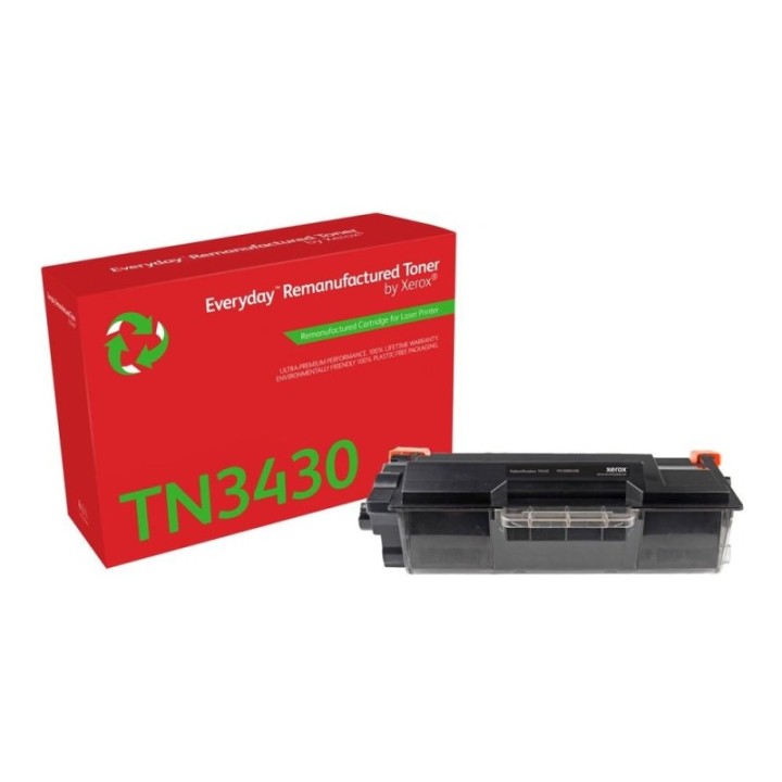 xerox toner xerox everyday compatible con brother tn   3430 negro