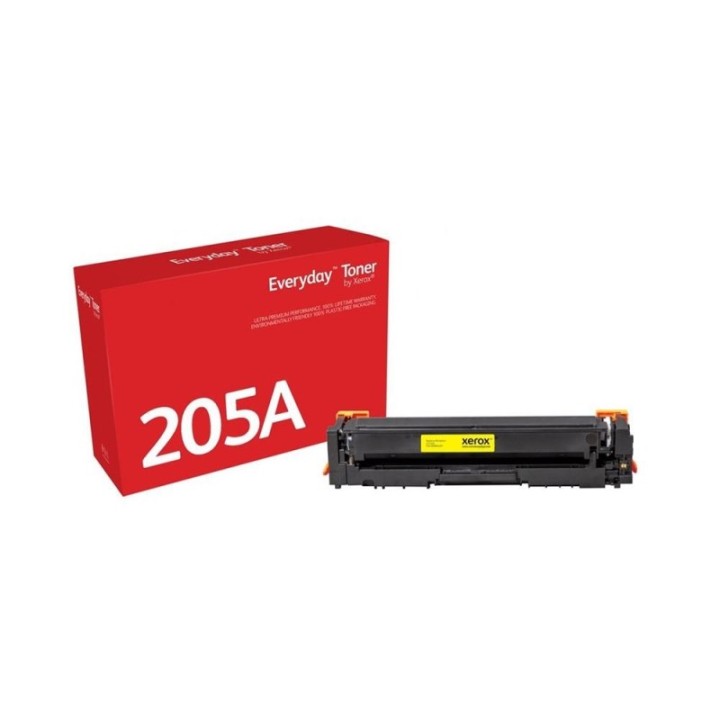 xerox toner xerox everyday compatible con hpcf532a  hp205a  amarillo