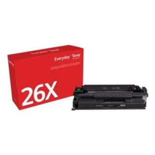xerox toner xerox everyday compatible con hp 26x  cf226x  negro