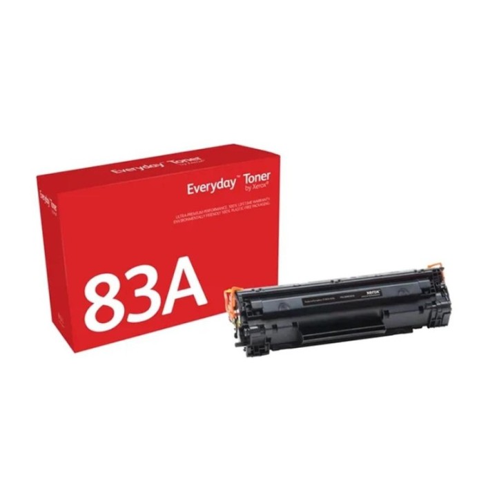 xerox toner xerox everyday compatible con hp ljm201  cf283a  83a negro