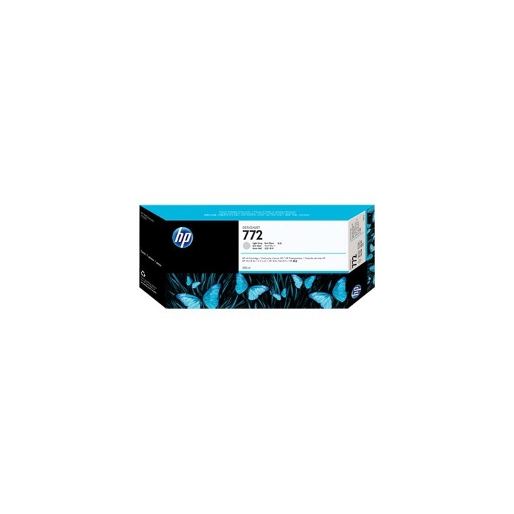 hp cartucho tinta hp 772 cn634a gris claro 300ml