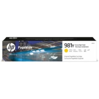 hp cartucho tinta hp pagewide 981y amarillo