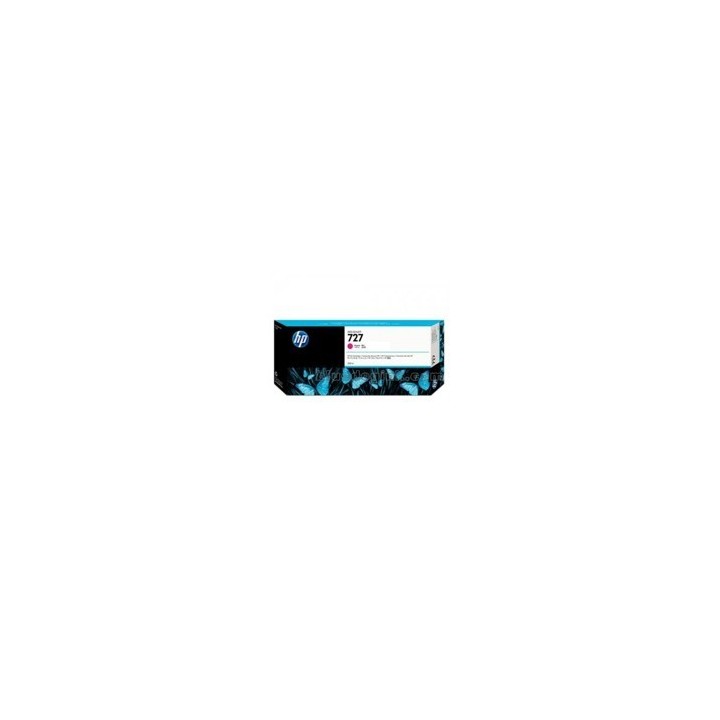 hp cartucho tinta hp f9j77a magenta  n 727 300ml