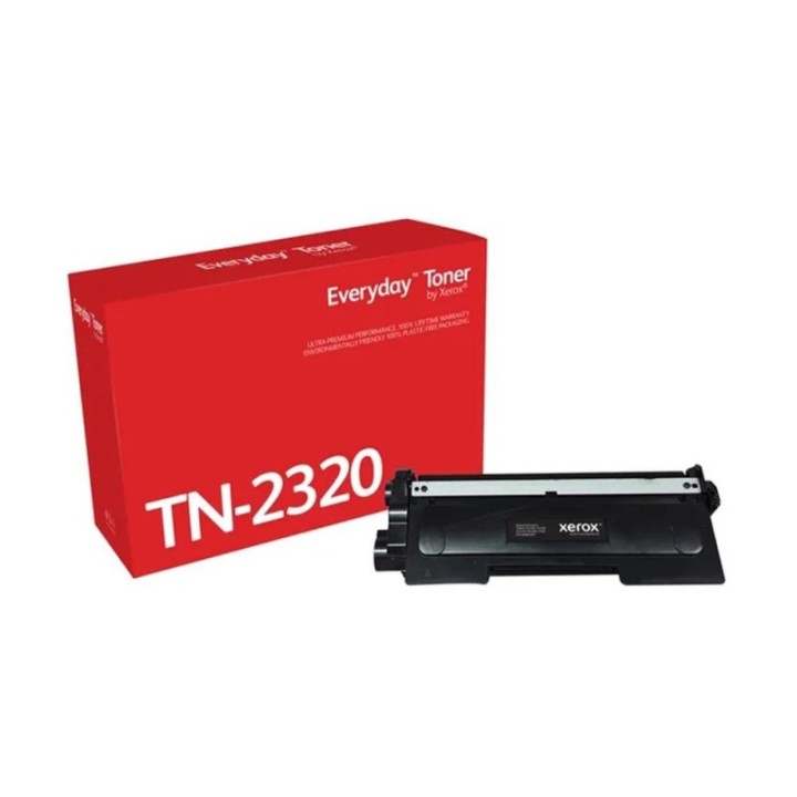 xerox toner xerox everyday compatible con brother hll2300  tn2320  negro