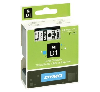 cinta dymo d1 24mm ng/bl 53713