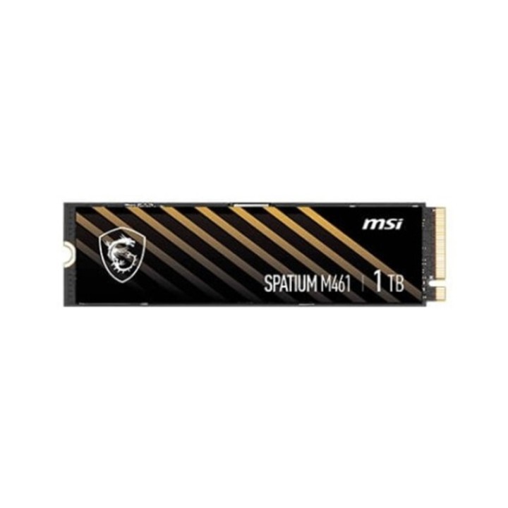 msi disco duro interno solido ssd msi spatium m461 1tb m.2 pcie 4.0