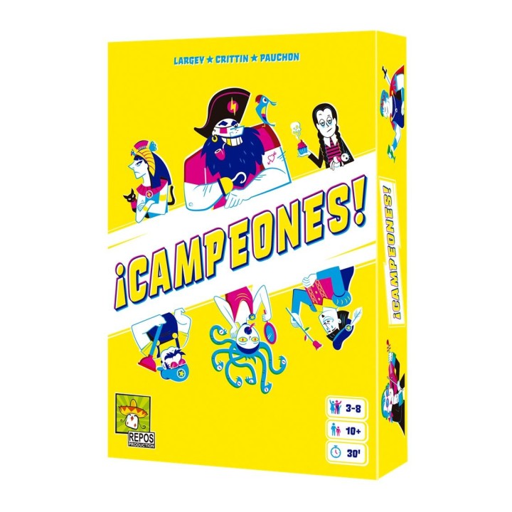 juegos juego de mesa ?campeones edad recomendada 10 a?os