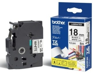 brother cinta laminada brother tze241 12mm x 8m