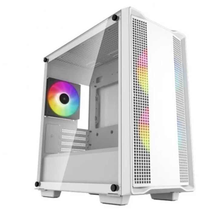 deepcool caja ordenador gaming deepcool cc360 blanco m   atx 1 x usb 3.0 1 x usb 2.0 3 x 120mm