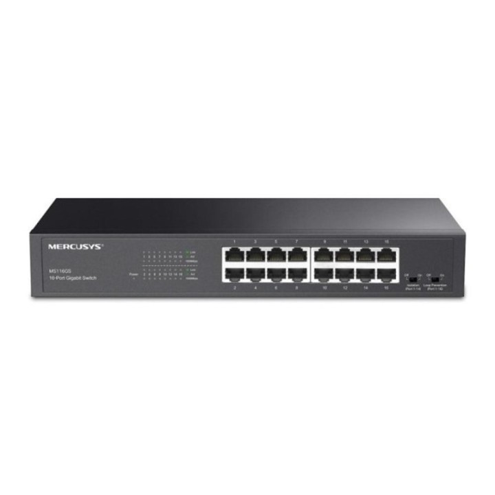 mercusys switch mercusys ms116gs 16 puertos