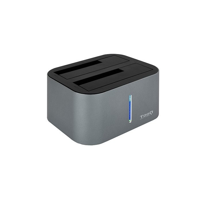 tooq docking station tooq hdd   sdd 2.5 pulgadas   3.5 pulgadas sata clona discos sin pc   doble bah