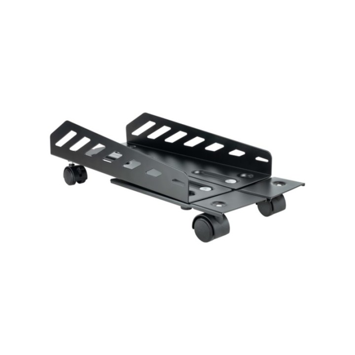 tooq soporte de suelo con ruedas tooq para cpu umcs0024   b metalico carga maxima 25kg