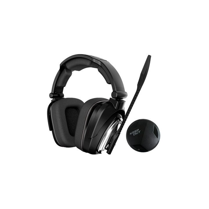 keep out auriculares con microfono keep out hxair 7.1 effect   wireless   pc   ps3   ps4   xbox