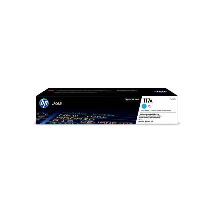hp 117a toner hp117a cian (w2071a)