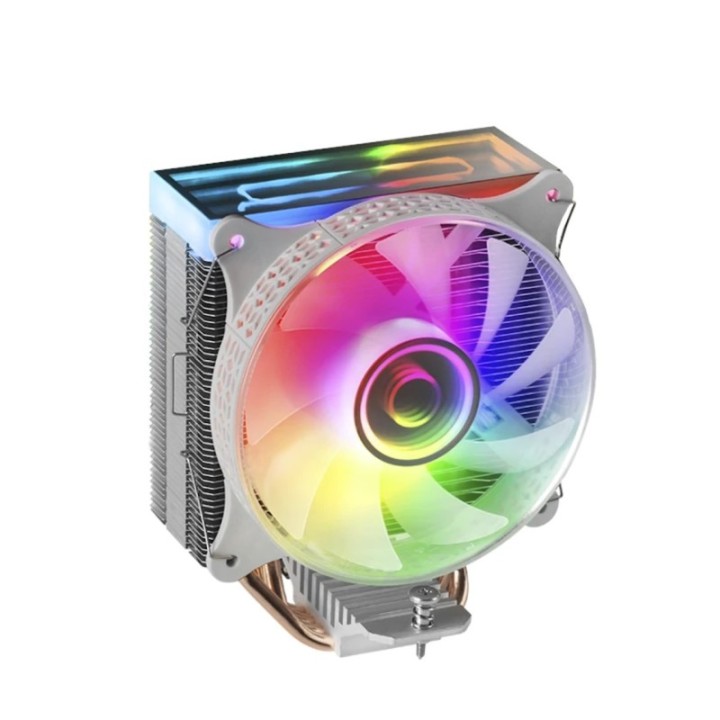 mars gaming ventilador disipador cpu mars gaming mcpu   vr 120mm argb blanco