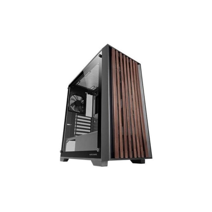 mars gaming caja ordenador mars gaming mcwoodc atx cristal templado negra