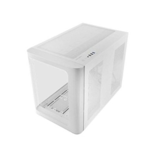 mars gaming caja ordenador mars gaming mcfusionm matx cristal templado blanca