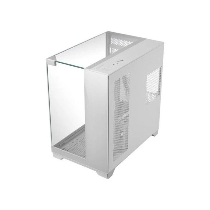 mars gaming caja ordenador mars gaming mcvision atx cristal templado blanca