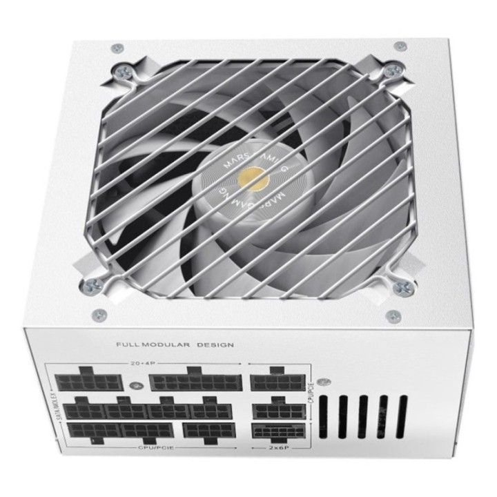 mars gaming fuente alimentacin mars gaming mpb1000simw atx 1000w blanca