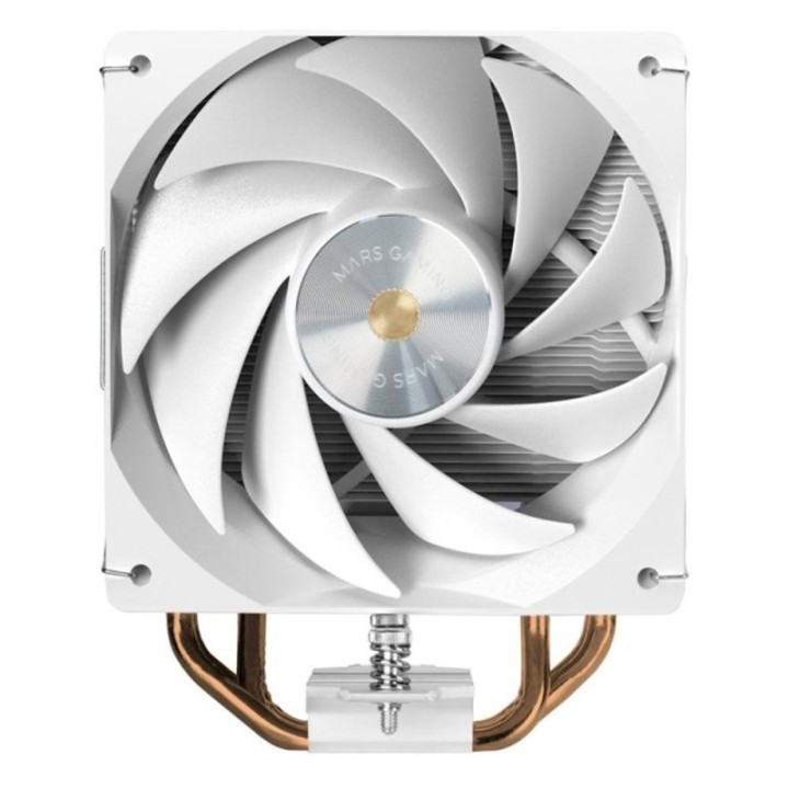 mars gaming ventilador disipador cpu mars gaming mcpux4w 120mm blanco