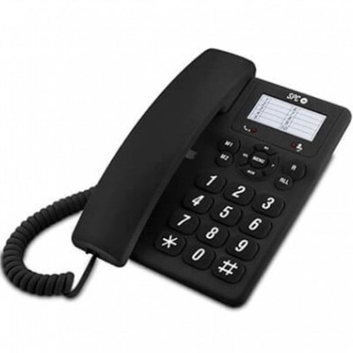 spc telefono fijo spc original negro mute    3 melodia    tecla r    10 memo.indi    3 mem.directas