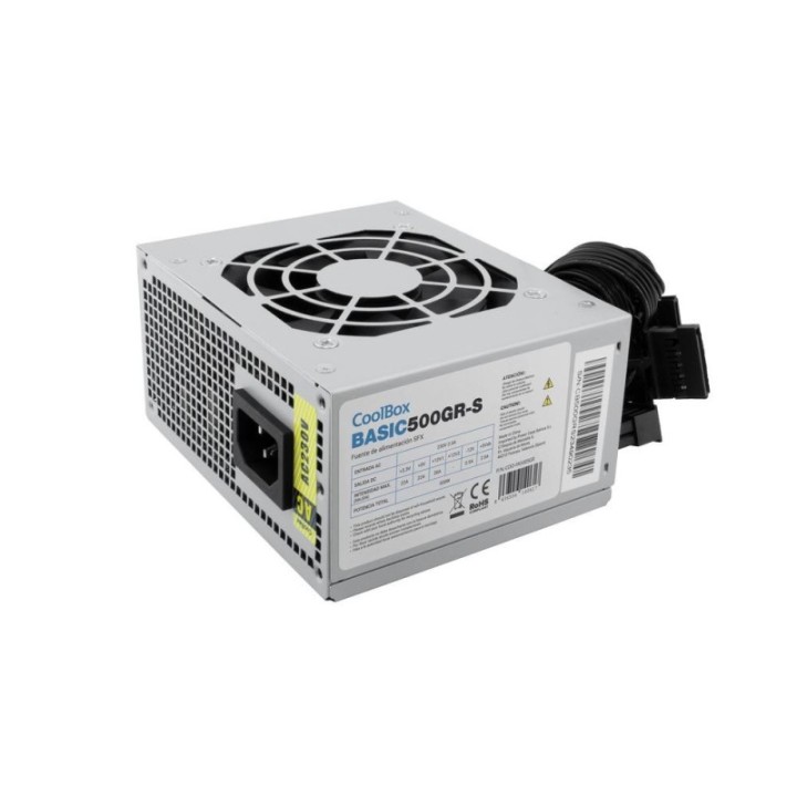 coolbox fuente alimentacion coolbox basic 500gr sfx 500w
